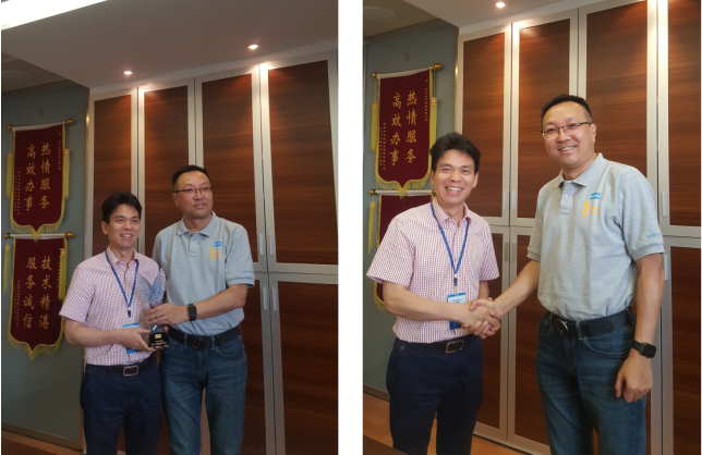 通力電梯有限公司華東區區總朱文軍先生一行蒞臨我公司檢查指導